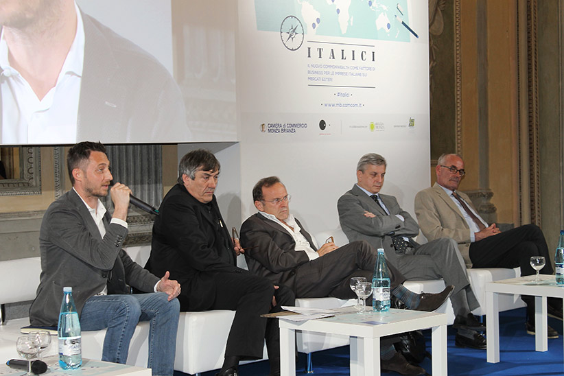 Filippo Berto alla Villa Reale di Monza Filippo Berto al Convegno Italici