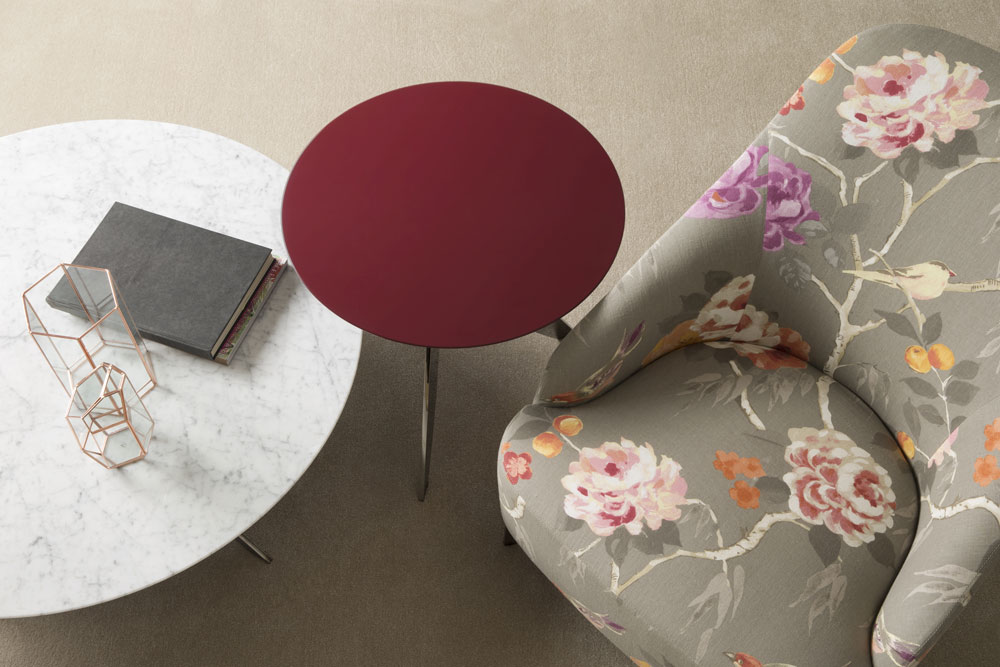 Poltroncina Emilia con rivestimento Chivasso