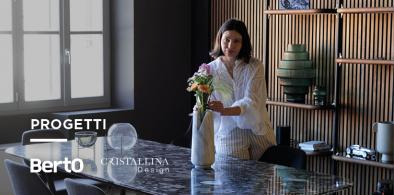 Collezione Cristallina Design approda nello Showroom BertO di Lugano