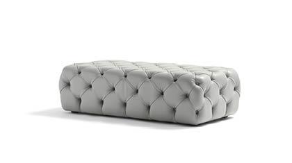 POUF CAPITONNÉ