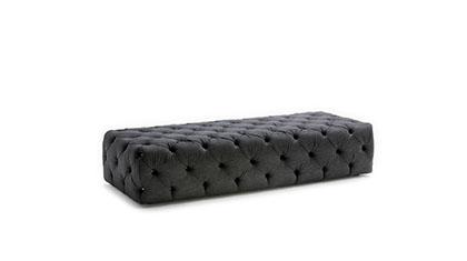 POUF CAPITONNÉ IN DENIM #BERTOLIVE