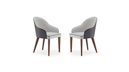 SET di 4 JUDY Tessuto e Pelle | OUTLET 