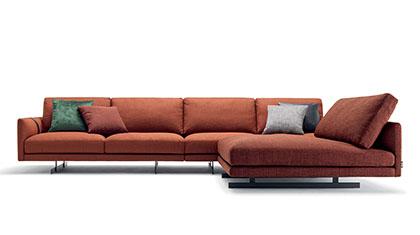 DIVANO CON PENISOLA REVERSIBILE DEE DEE