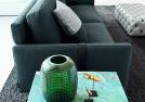 Tavolino Riff 60 x 60 con top in marmo emerald quarzite - Outlet 