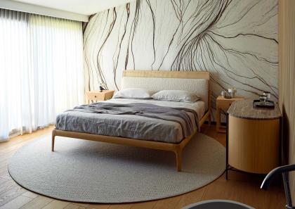LETTO IN LEGNO MASSELLO DI ROVERE EAST SIDE