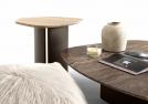 Tavolino di design passenger con top in pietra lavica - Outlet 