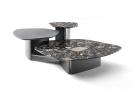 Tavolino passenger con top in marmo - Outlet 