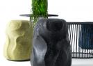 Pouf di Design Stardust e Tavolino Carl - BertO