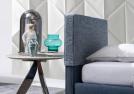 Letto summer B singolo in tessuto Giglio - Outlet 