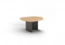 Passenger tavolino con top in rovere e base iggy grey - Outlet 