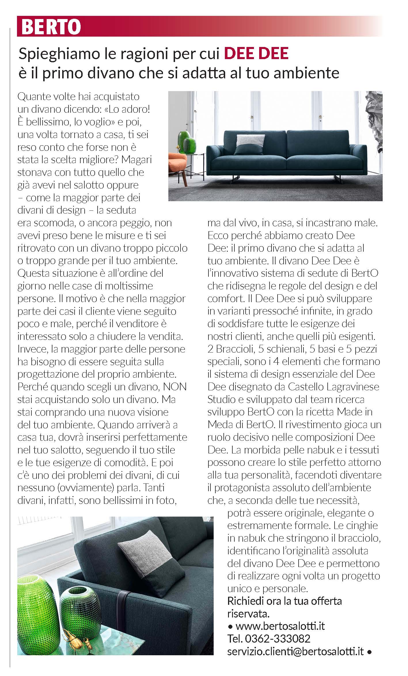 Corriere della Sera: Divano Dee Dee Corriere della Sera: Divano Dee Dee by BertO