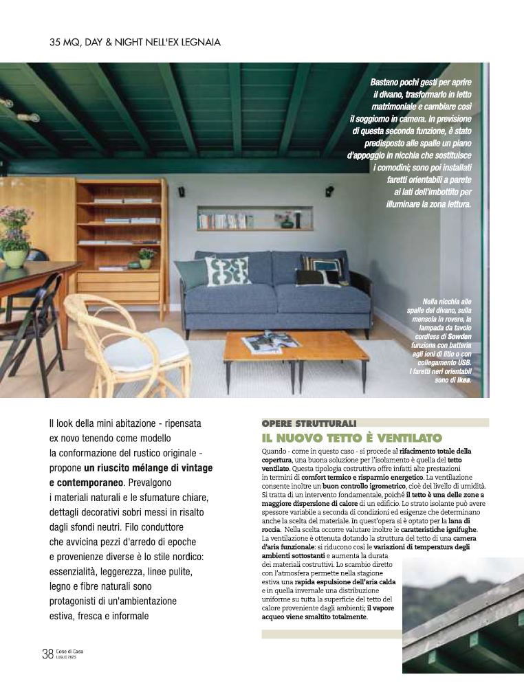 Divano Letto Marky by BertO | Magazine Cose di Casa Divano Letto Marky by BertO sul magazine Cose di Casa