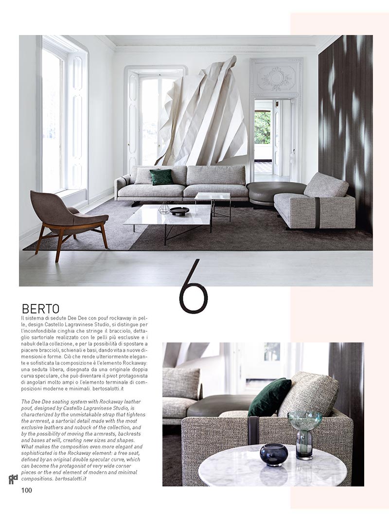 DESIGN Gallery DDN: Dee Dee DESIGN Gallery DDN: sistema di sedute componibili Dee Dee