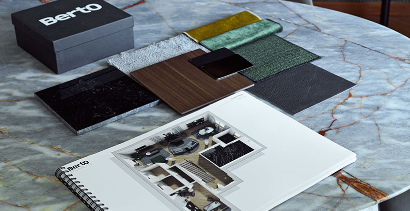 BARI - Progetto e moodboard Villa privata Progetti Case Berto: Progetto e moodboard Bari villa privata