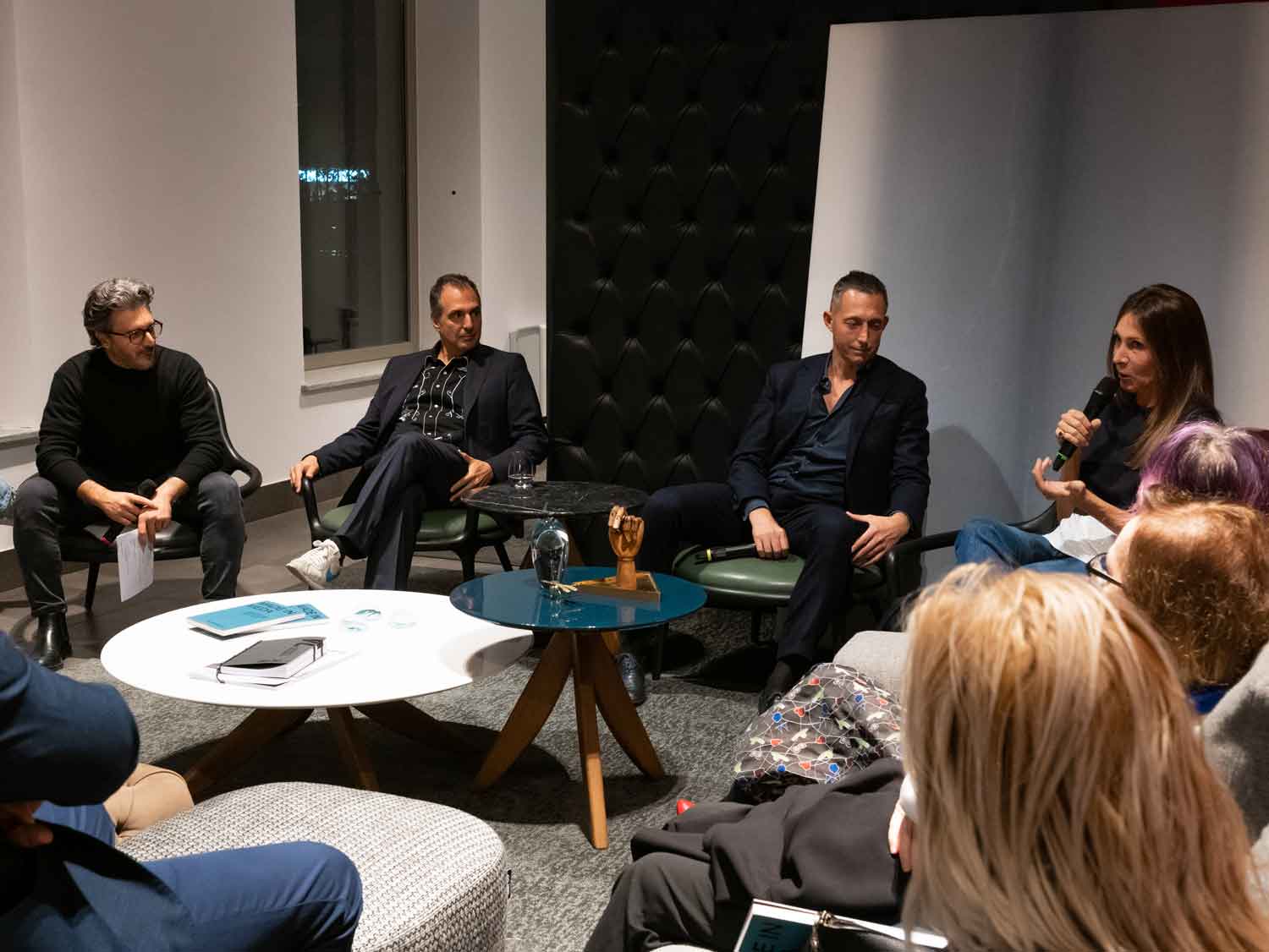Relatori presentazione MIM- Showroom BertO Torino Relatori presentazione Made in Meda - Showroom Torino