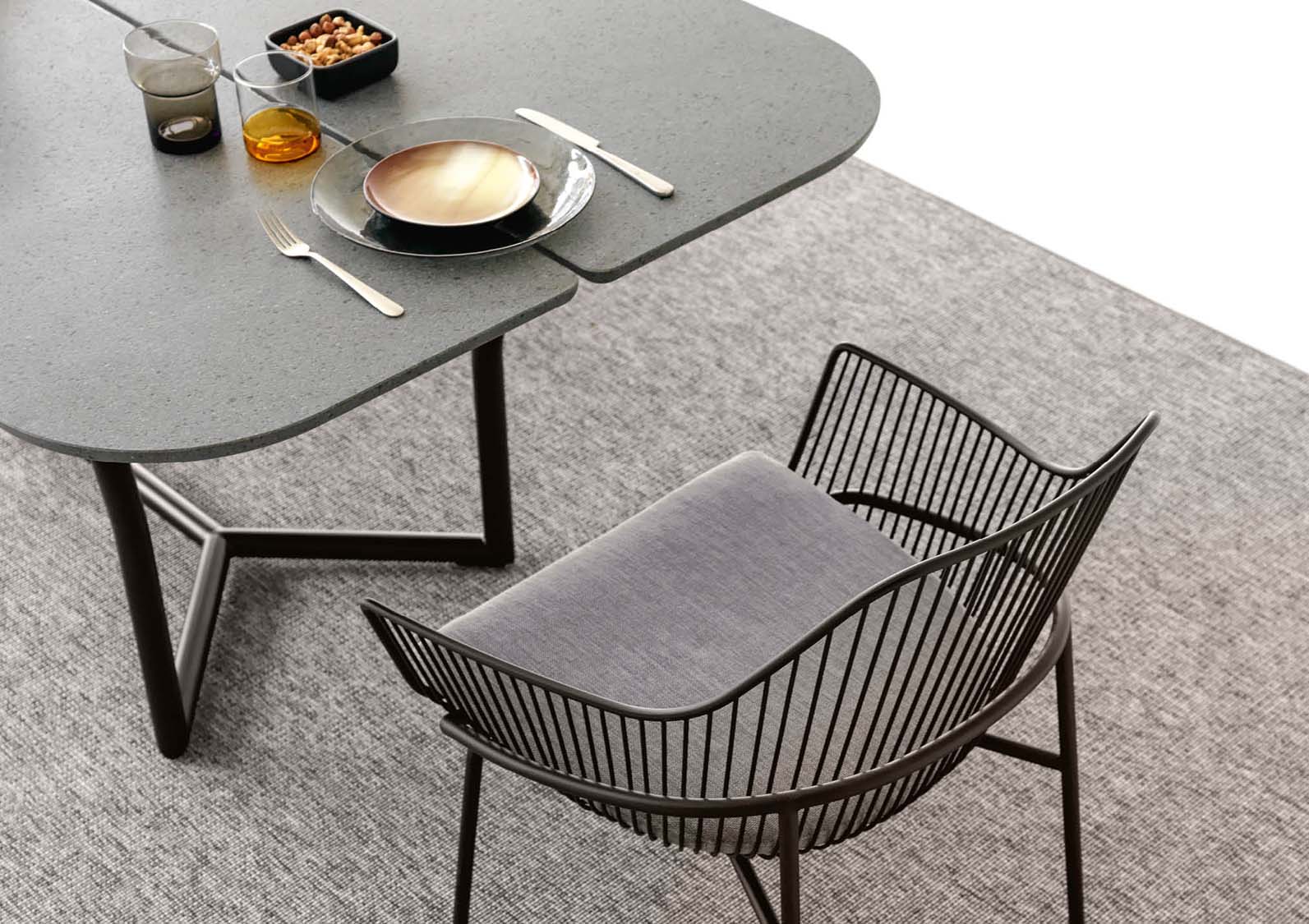 Collezione Outdoor Sounds BertO: Sala da Pranzo da esterno Sala da Pranzo da esterno - Collezione Outdoor Sounds BertO
