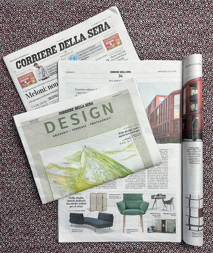 Scrittoio Jim - Corriere della Sera Scrittoio Jim by BertO - Corriere della Sera