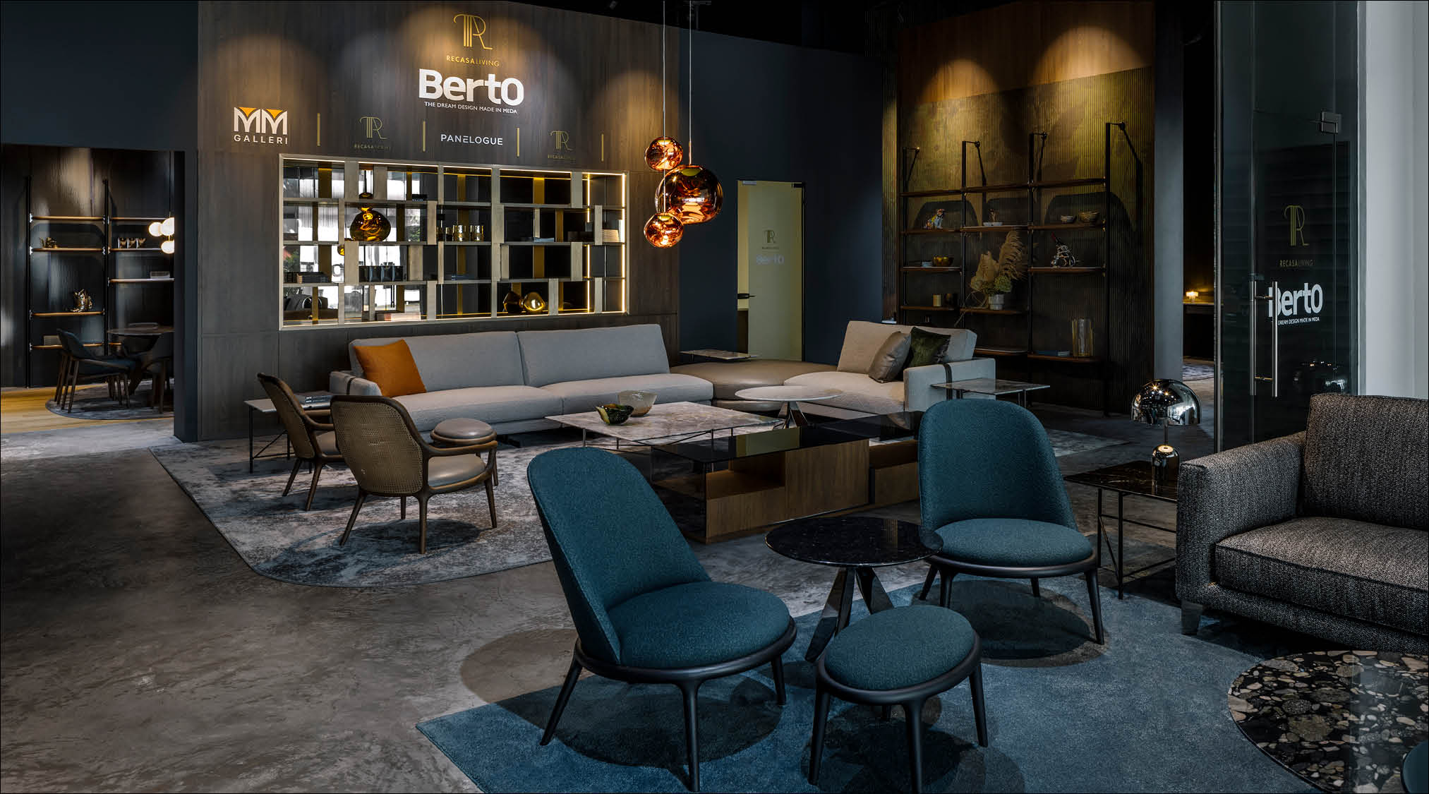 Showroom BertO Singapore con ReCasa Living Showroom BertO Singapore con ReCasa Living